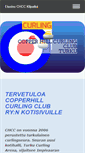 Mobile Screenshot of copperhillcurlingclub.com